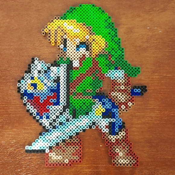 Legend Of Zelda Link Perler Bead Sprite